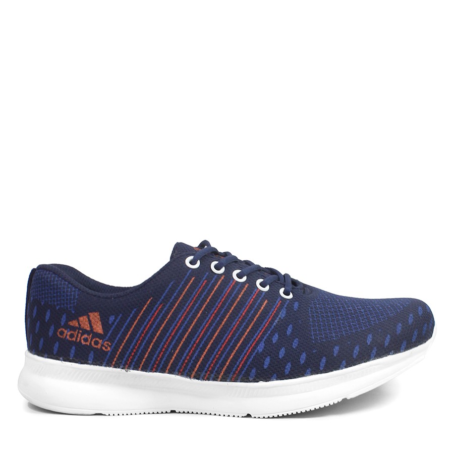 PROMO !! SEPATU ADIDAS RUNNING NAVY/ SNEAKERS OLAHRAGA PRIA / OUTDOOR JOGGING FITNESS SPORT TERLARIS