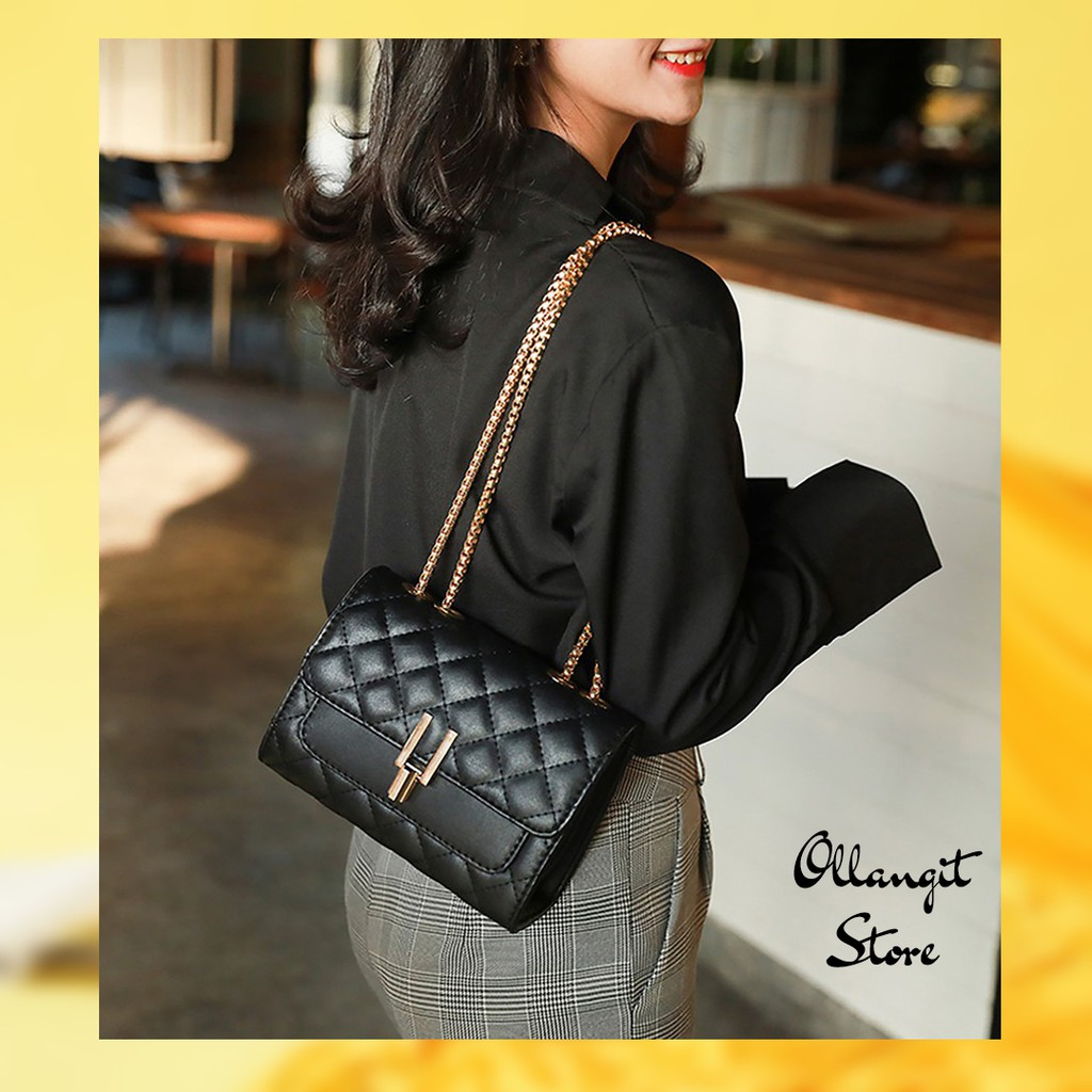 TAS WANITA IMPORT TAS SELEMPANG WANITA SLINGBAG CHELSY EMBOS