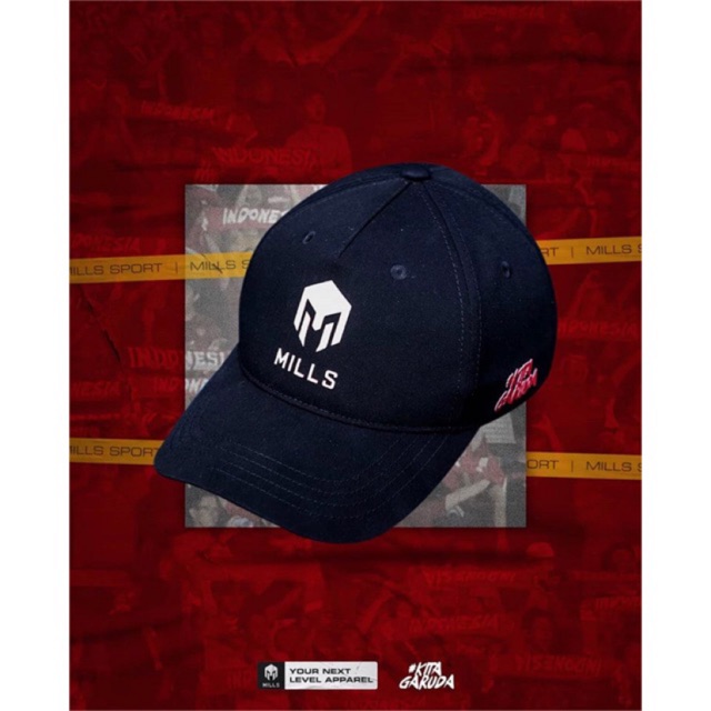 Topi Mills Timnas Indonesia #KitaGaruda