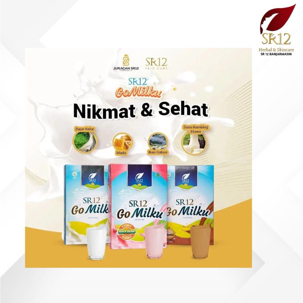 

SUSU KAMBING SR 12 GOMILK I Susu Kambing Etawa