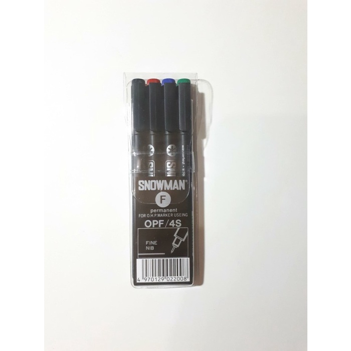 

Mudah Bos Snowman Spidol Opf Permanent/ Marker Permanen/ Plastik/ Kaca Bergaransi