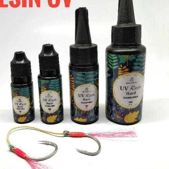 

Stok terbatas!.. Resin UV Bening Clear Hard DIY Craft Ultraviolet Curing