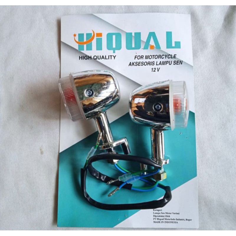 Lampu Sen Belakang Honda Scoopy lama/Scoopy karburator set Kanan Kiri