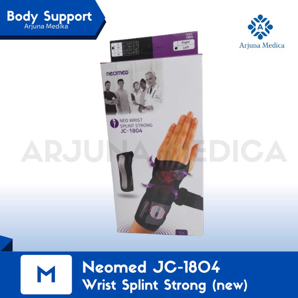 Neomed Wrist Splint Strong JC-1804 | Pelindung Pergelangan Tangan