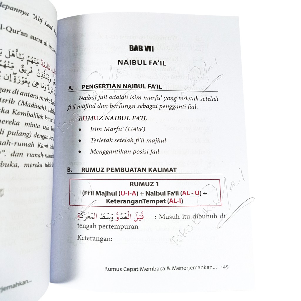 Rumus Cepat Membaca dan Menerjemahkan Kitab Gundul - As Salam