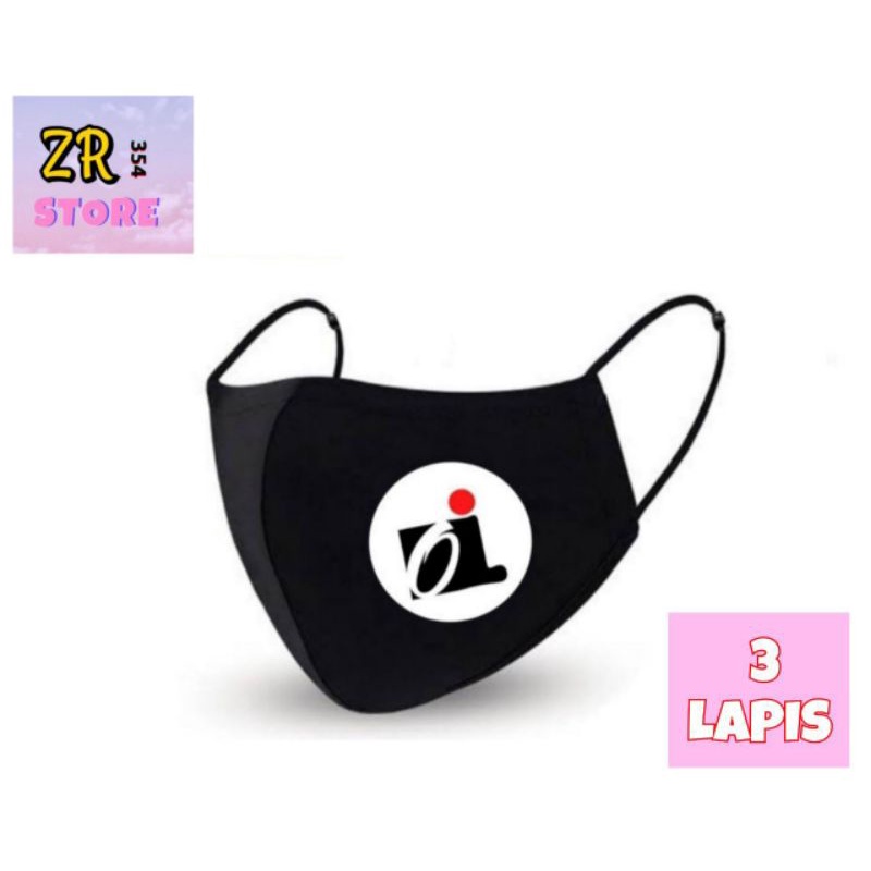 Masker kain 3ply - OI ( Iwan Fals ) // Masker kain 3 lapis - OI ( Iwan Fals ) / Masker Scuba OI Iwan