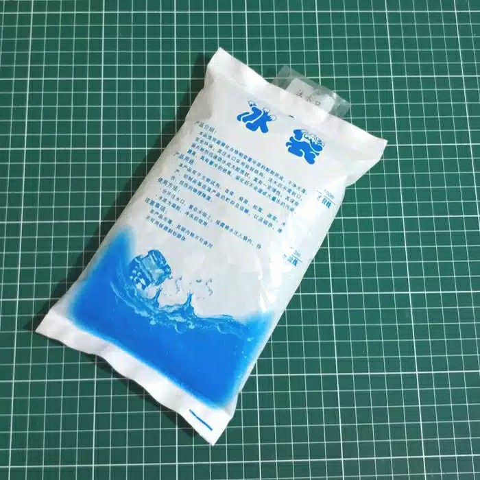 Ice Gel Pack 200 ML Blue Cool Jelly Cooler Kantong Air Es Pendingin Cooler Bag tas ASI