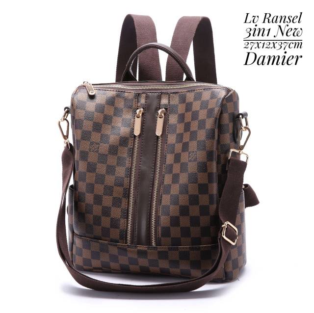 Lv Ransel 3in1 New Tas Import Tas Batam Selempang import