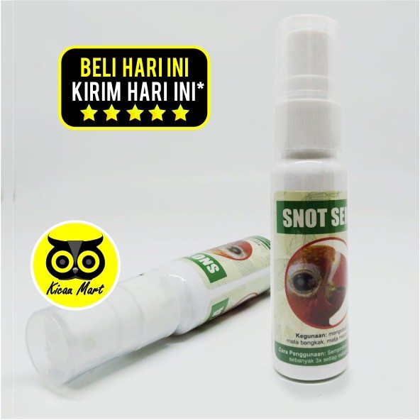 OBAT BURUNG SNOT SEMBUH SEKETIKA SEMPATI SEMPROT SPRAY ATASI MATA SNOT MERAH IRITASI BENGKAK SNOTSBS