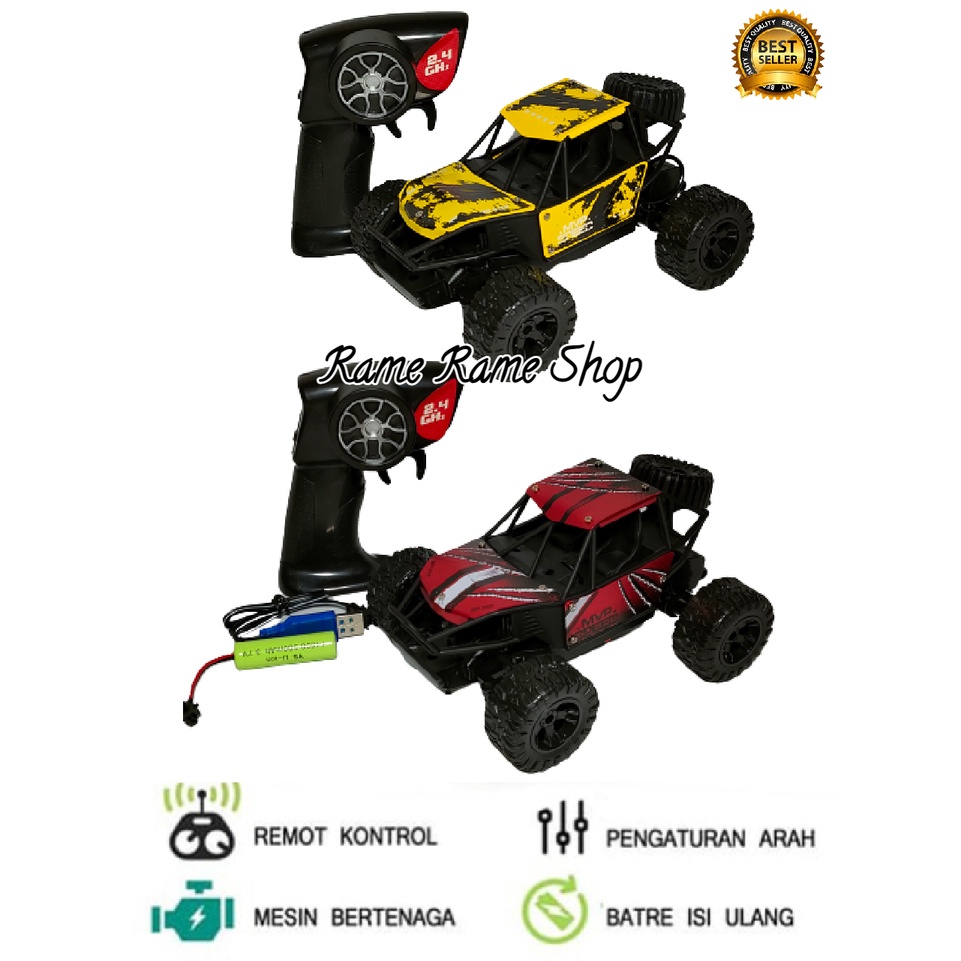 MAINAN MOBIL SAND MONSTER REMOTE CONTROL RC SAND MONSTER