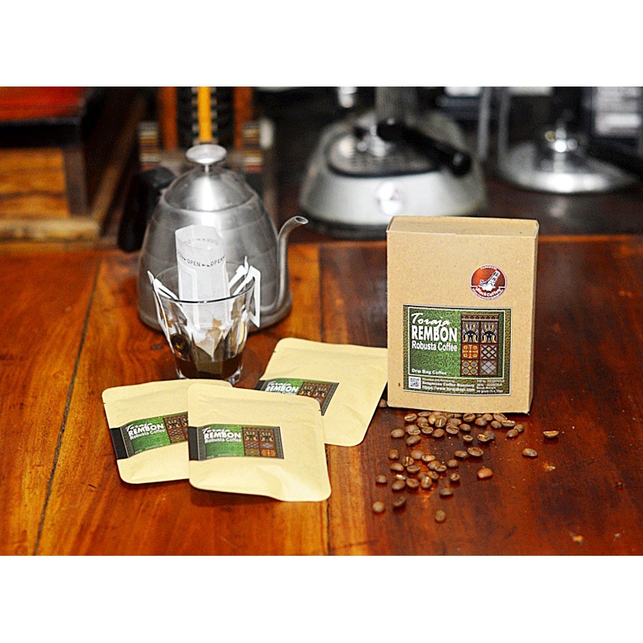 

Toraja Rembon Robusta Coffeee / SANGMANE coffee drip 10 gram