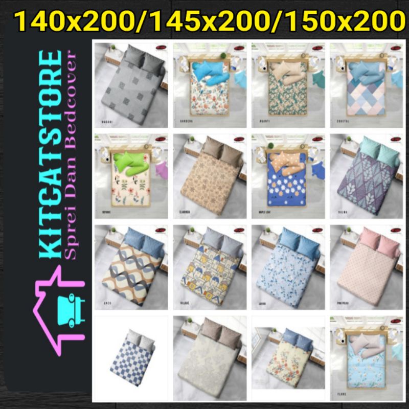 Sprei Flat MY LOVE - Queen T30 (145x200 / 140x200 / 150x200) tinggi 30 Terlaris pilihan