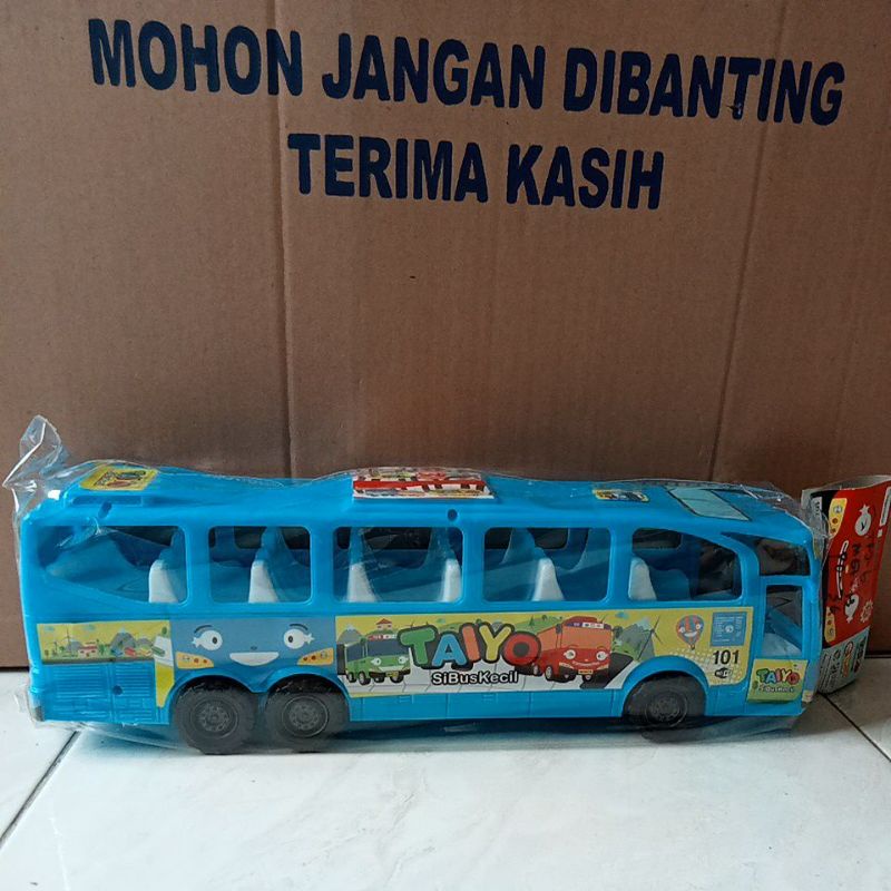 KGP 892 TA - Mainan Bus Tayo ( Taiyo ) Besar Ukuran 40 cm KGP892-TA