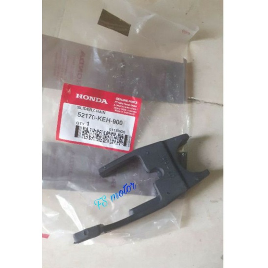 karet tahanan rantai atau slider chain gl max pro.megapro.original ahm.52170KEH900