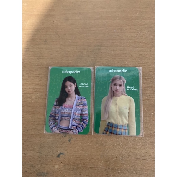 Photocard BLACKPINK X TOKO HIJAU