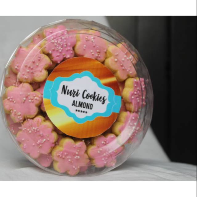 

Kue kering almond cokelat strawberry | cookies almond | almond cokelat strawberry