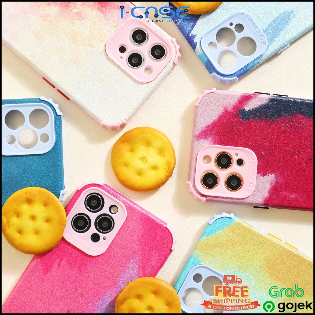 Soft case Gradient Anti Knock Lens Cover for iPhone 11 12 PRO MINI MAX