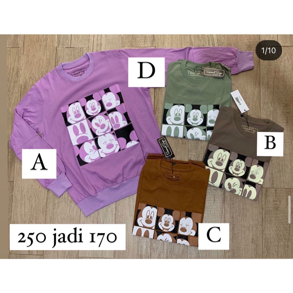 SALE KAOS SECOND SIGN// DISKON KAOS SECOND SIGN SS