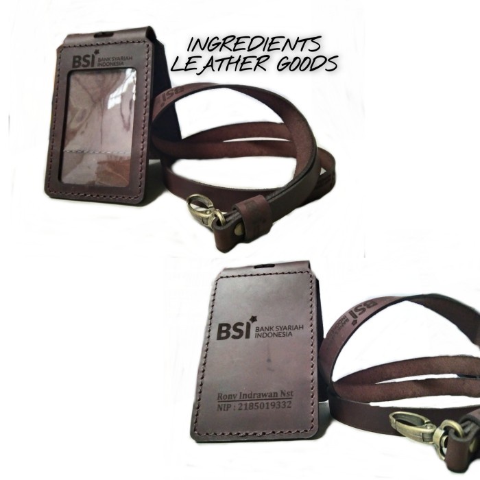 

READY ID CARD HOLDER LIPAT WARNA COKELAT - COKELAT TERLARIS