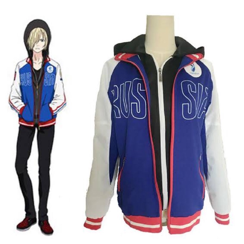 JAKET COSPLAY KOSTUM YURIO / YURI PLISETSKY YURI ON ICE