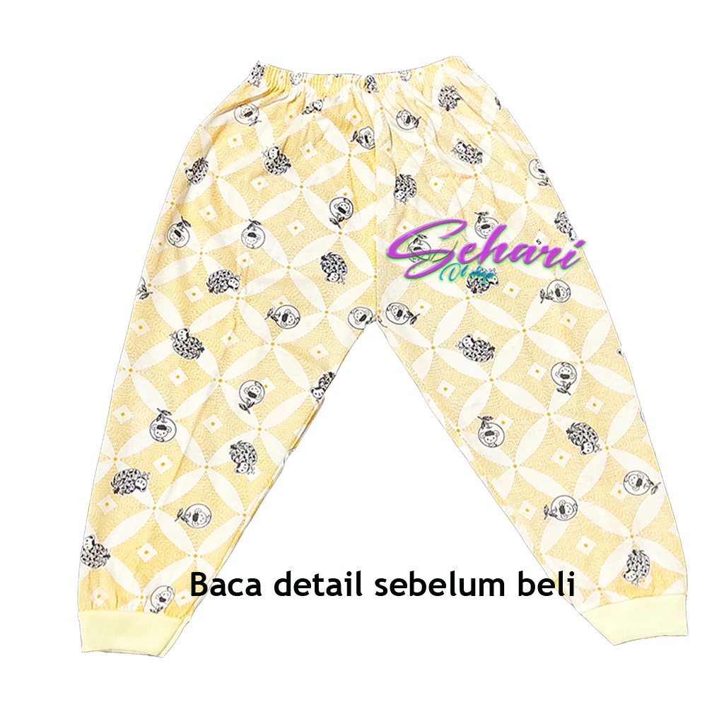 3 pcs calana panjang bayi sehari hari buat 2 - 4 tahun