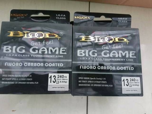 SENAR BLOOD BIG GAME FLUORO CARBON