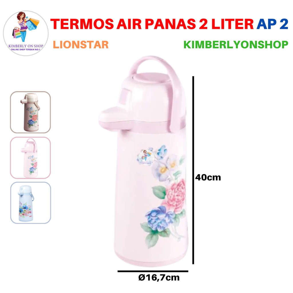 Termos air panas Pompa Air Pot 2 Liter AP 2 Lion Star