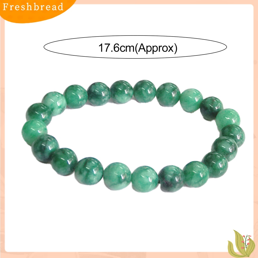 Terlaris Women 8mm Polished Beads Smooth Charming Bracelet Jewelry Accessory