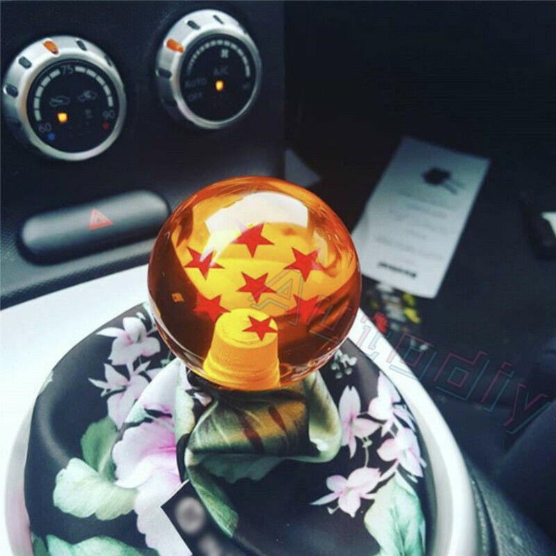 Langka Dragon Ball 1-7 Bintang Manual Transmisi Otomatis Gear Shift Knob Universal Mobil Gear Shift Knob Auto Gear Knob Manual