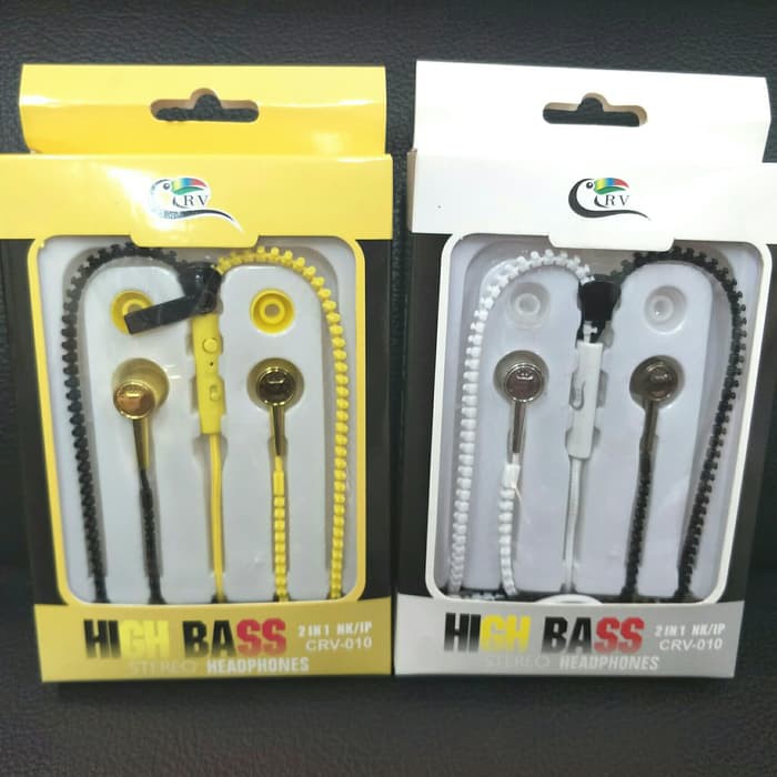 Earphone Resleting Original CRV 010 With Mic Headphone Headset Hf