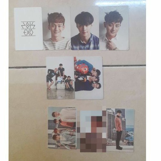 PHOTOCARD EXO SEASON GREETING 2015 2016 2017