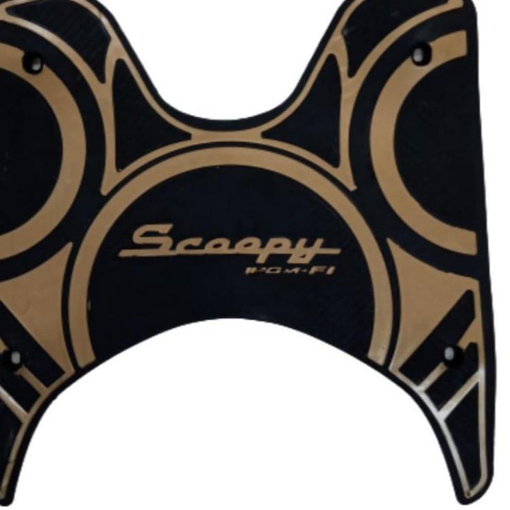✦ KARPET MOTOR ALAS KAKI KARET SCOOPY 2015 -2019 ➢