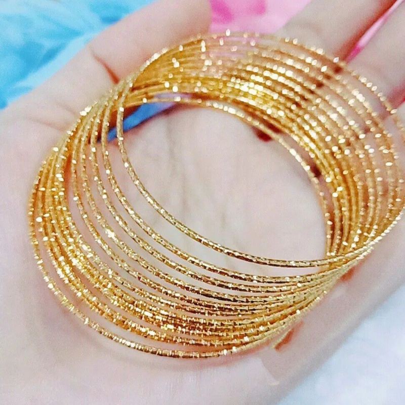 GELANG KERONCONG XUPING LAPIS EMAS 18K ANTI KARAT DAN PUDAR