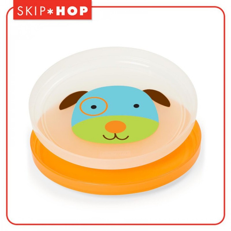 Skip Hop Smart Serve 2 Pack Plates Piring Makan Anak - Dog