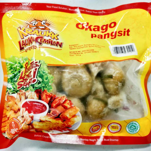 

KRAUKK OKAGO PANGSIT PUYUH 250GRM