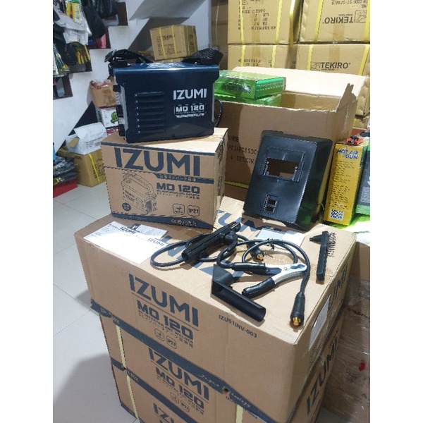 IZUMI MO 120 MESIN LAS INVERTER MO120 ARC WELDER 450 WATT