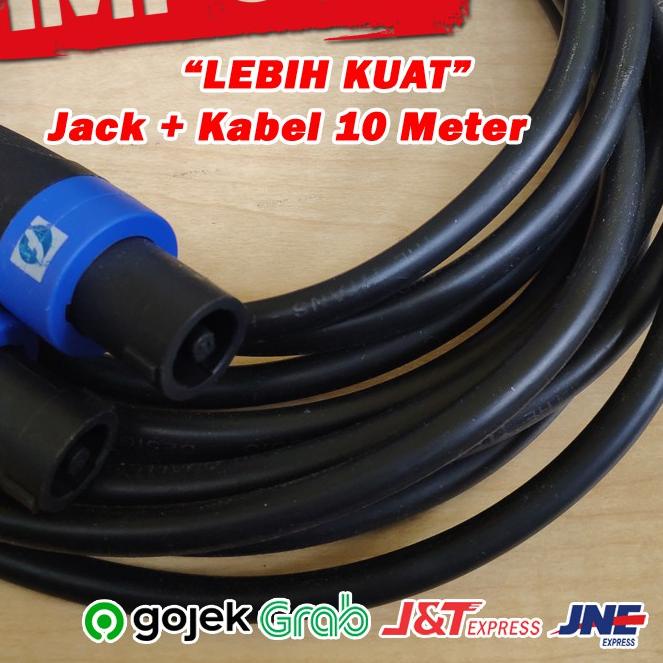 ➩ Kabel Speaker Speakon to Speakon - Kabel Speaker Jack Speakon - Kabel Speaker MURAH - ➥