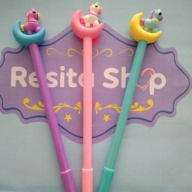 

Pulpen Lucu Karakter Unicorn
