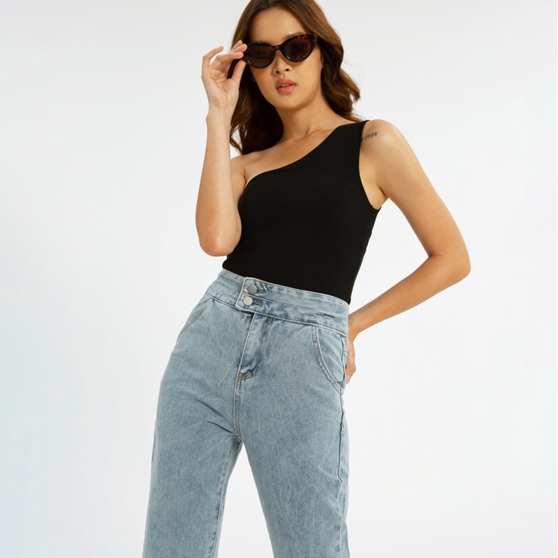 VIERLIN - Jeans 9502 - HW BOYFRIEND JEANS