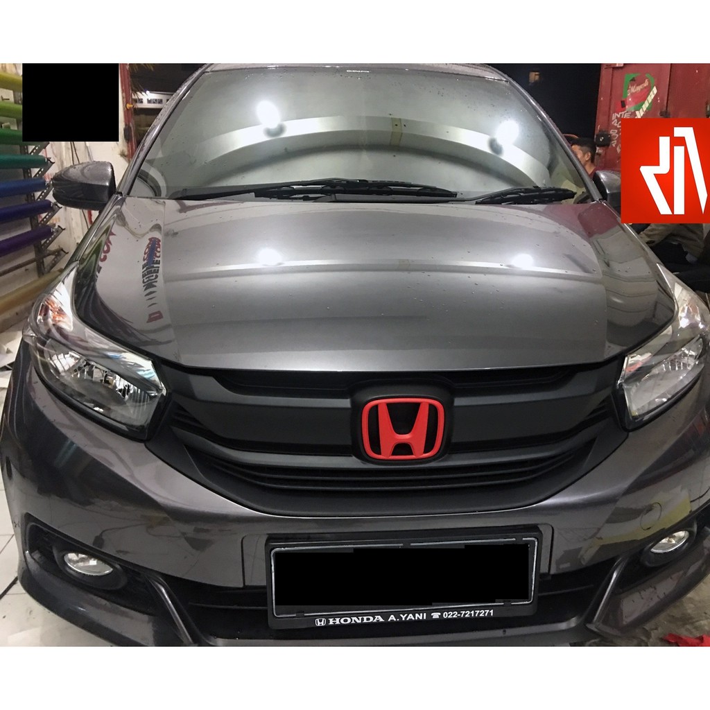 Emblem Depan HONDA BRIO Mobilio Merah Emblem Depan Mobil Logo Honda