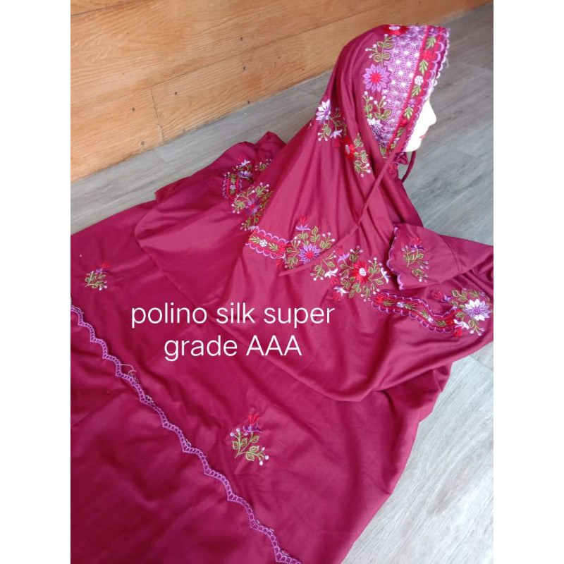 mukena terusan dewasa/mukena bordir terusan dewasa/mukena terusan bordir