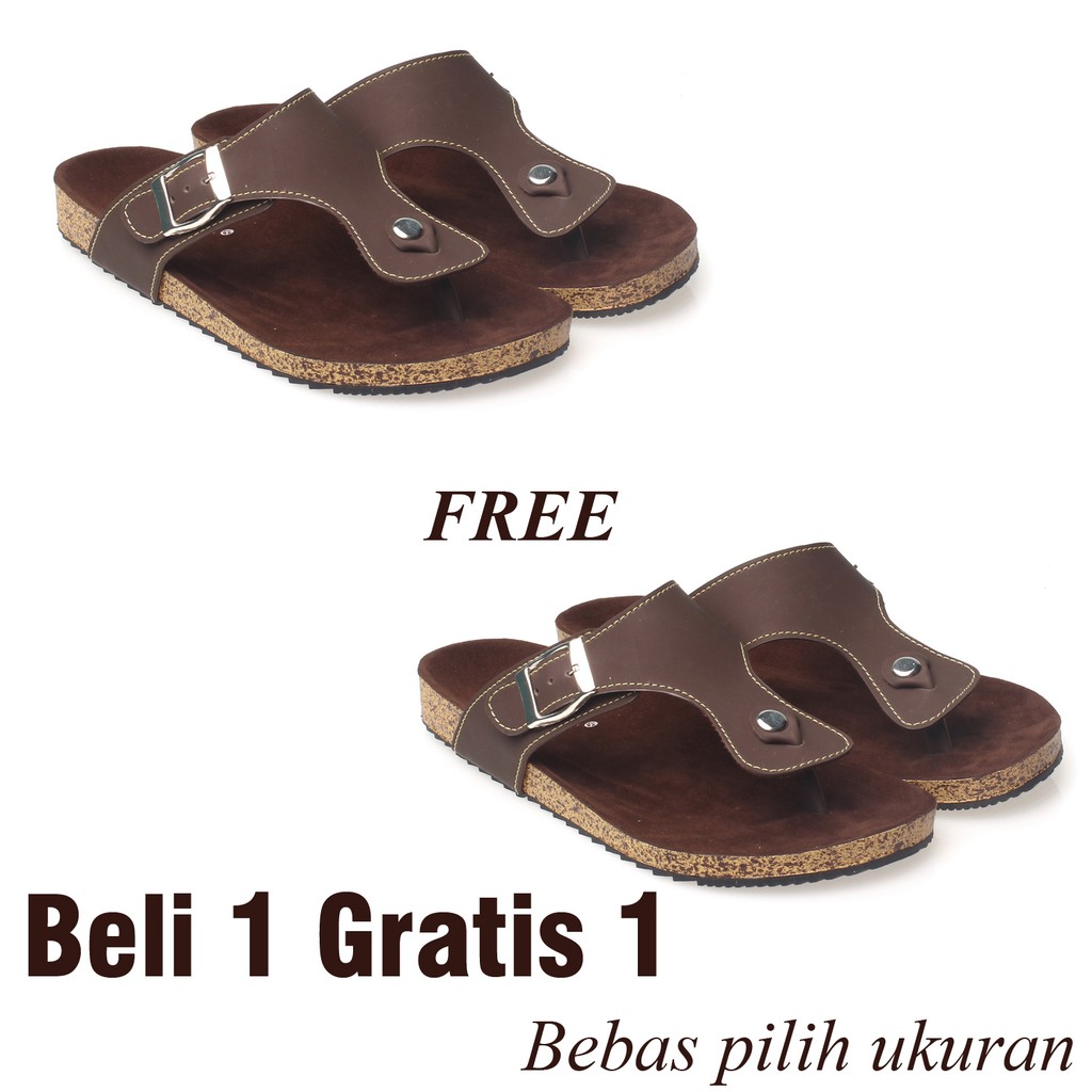 SANDAL PRIA FOOTAGE BELI 1 GRATIS 1