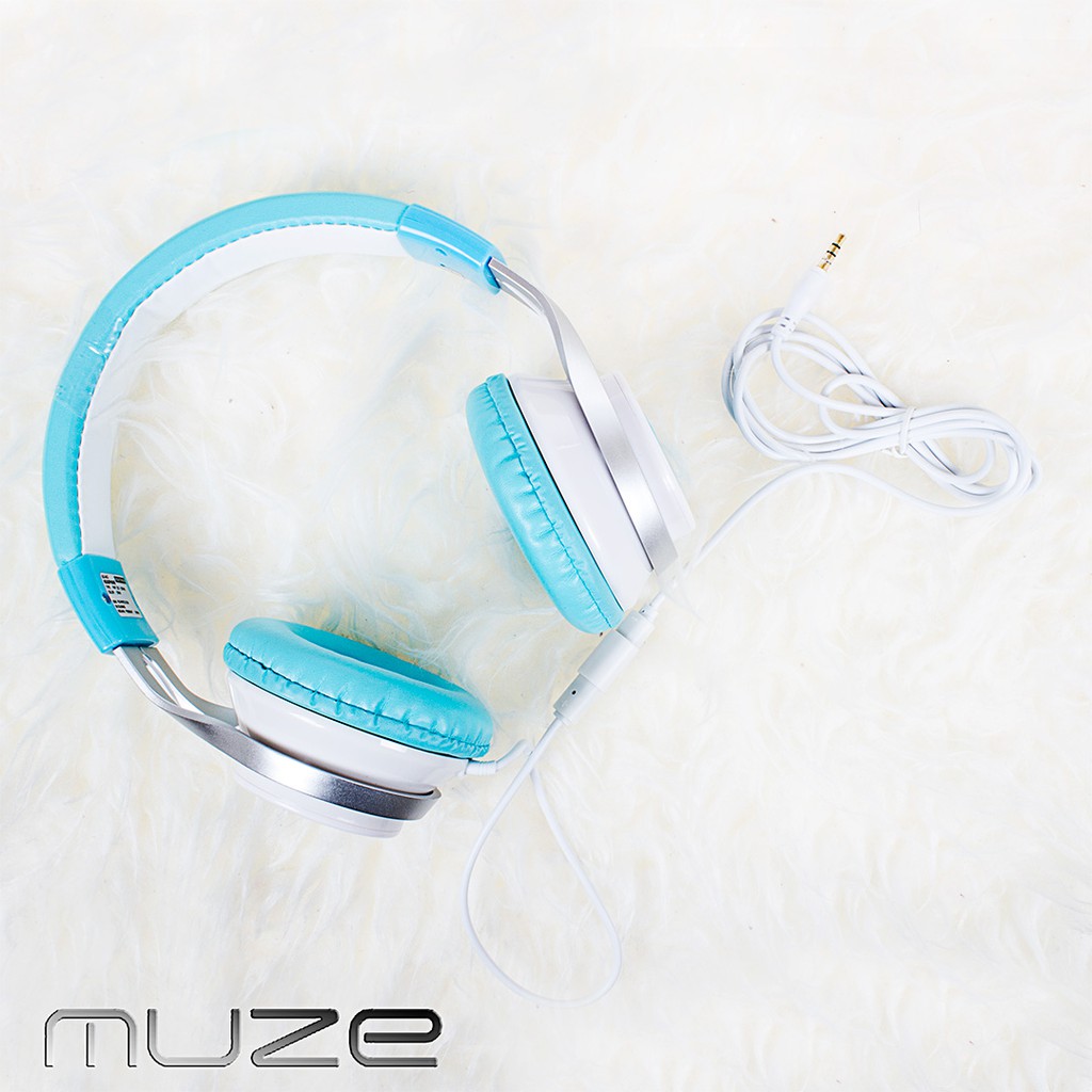Polytron MUZE Headphone - Blue + FREE GIFT KAOS MUZE