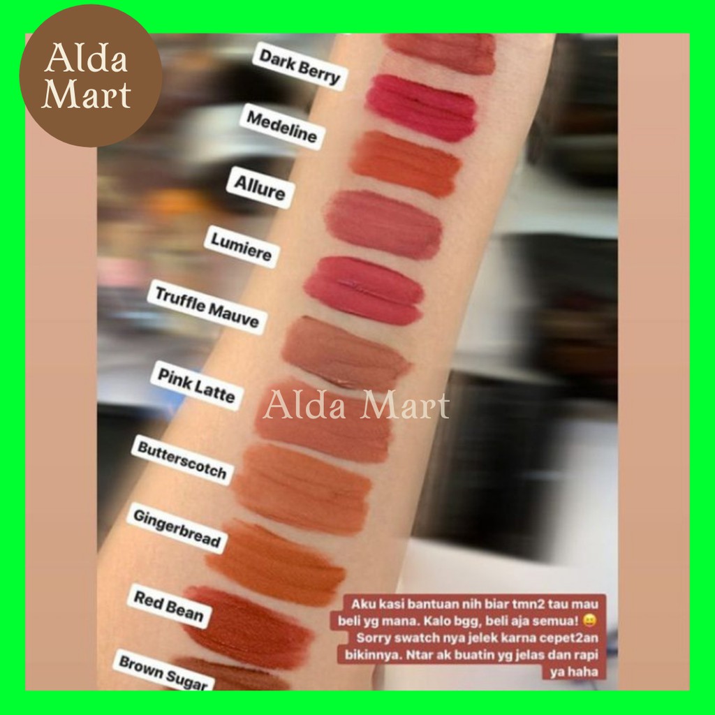 ✿ALDA MART✿ IMPLORA Lip Cream Urban Matte Long Lasting Waterproof