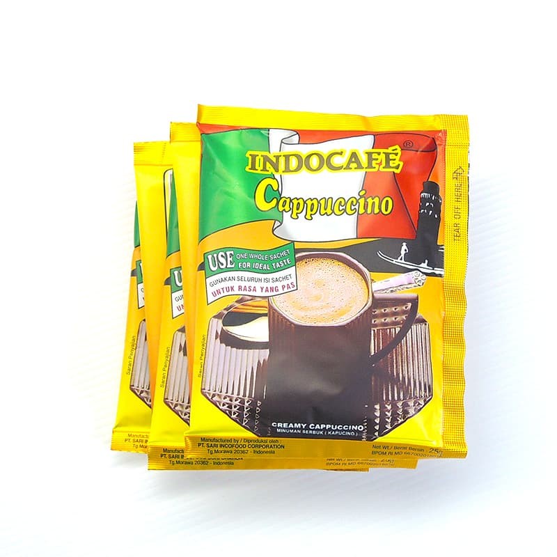 

INDOCAFE KOPI INSTAN CREAMY CAPPUCCINO 25G - 5 SACHET