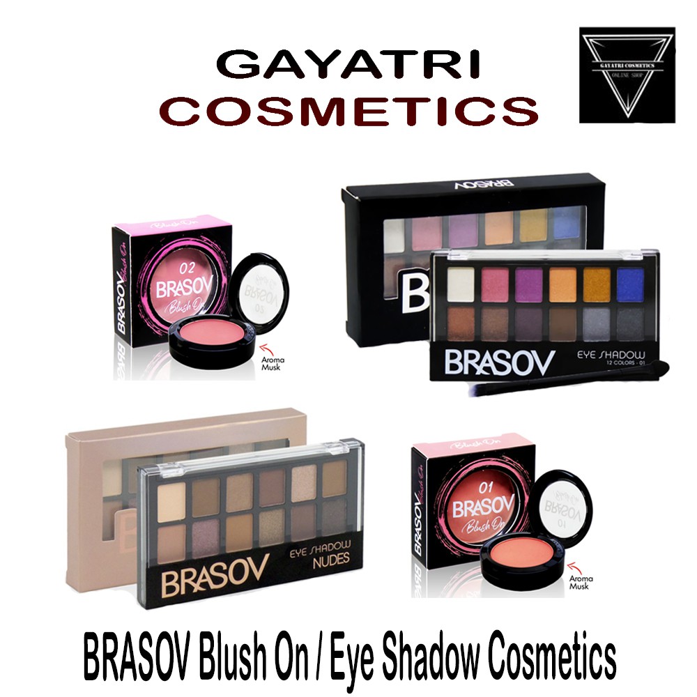 BRASOV Blush On / Eye Shadow Cosmetics