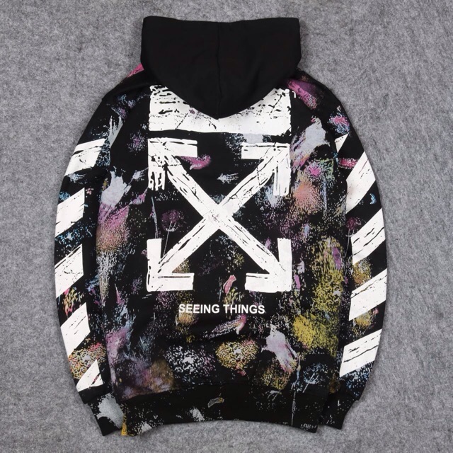 off white seeing things hoodie galaxy