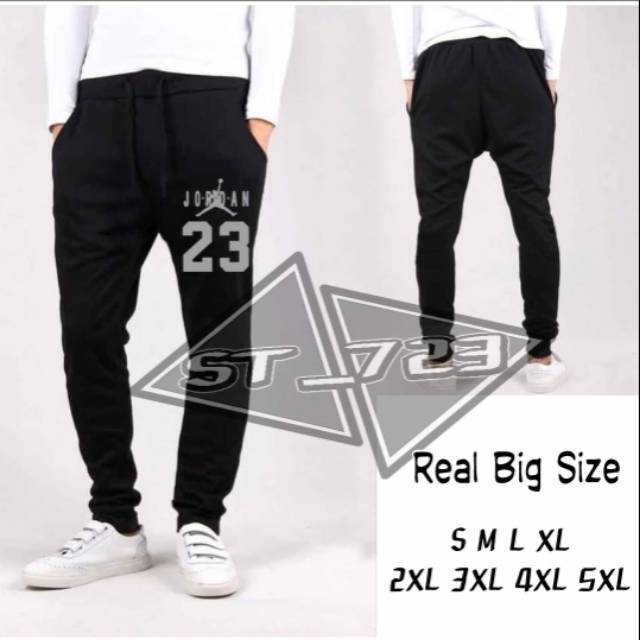 Celana Big Size | Joger Big Size | Celana Jordan23 for Big Size model Trendi | Celana santay