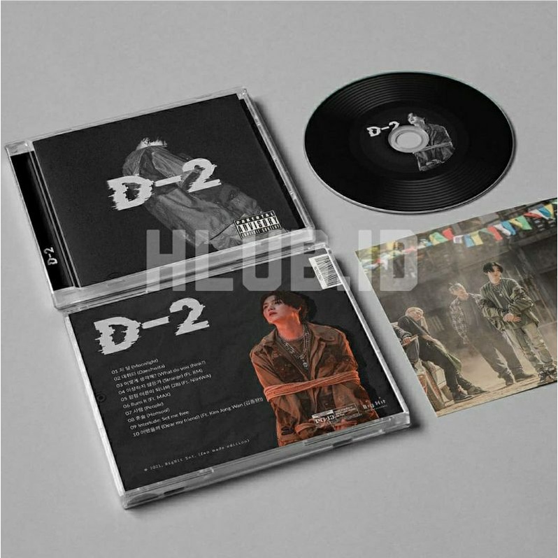 BTS MIXTAPE CUSTOM CD FANMADE / SUGA / AGUST D / D-2