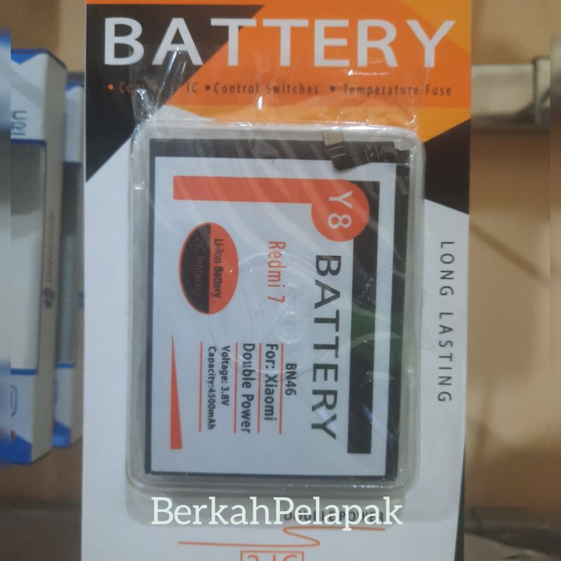 Baterai Redmi 7 Redmi Note 8 BN46 BN 46 DOUBLE POWER